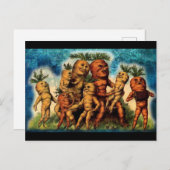 ニンジン科の無作法 ポストカード (正面/裏面)