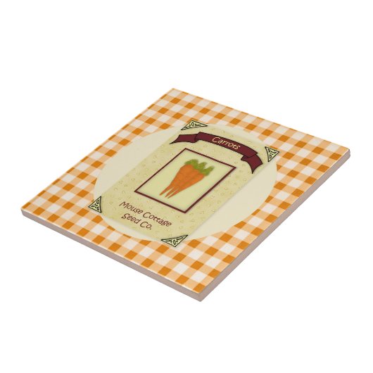 ニンジン種子タイル タイル (側面)