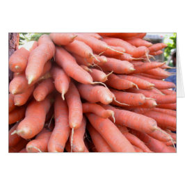 ニンジン空白のカード