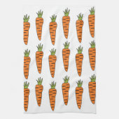 ニンジン野菜の野菜シェフ キッチンタオル (縦)