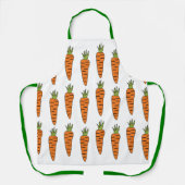 ニンジン野菜食品 エプロン (正面)