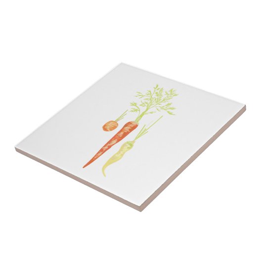 ニンジン野菜 タイル (側面)
