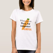 ニンジン非依存 Tシャツ (正面)