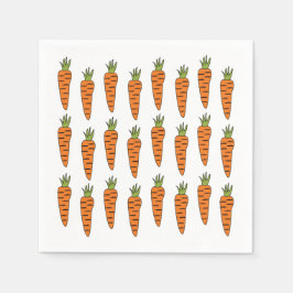 ニンジン食品ベジエパーティー スタンダードカクテルナプキン