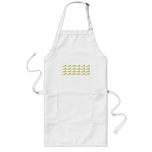 ニンジン24個、金ゴールドエプロン ロングエプロン (正面)