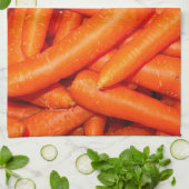 ニンジン キッチンタオル (折り畳み)