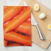 ニンジン キッチンタオル (四つ折り)