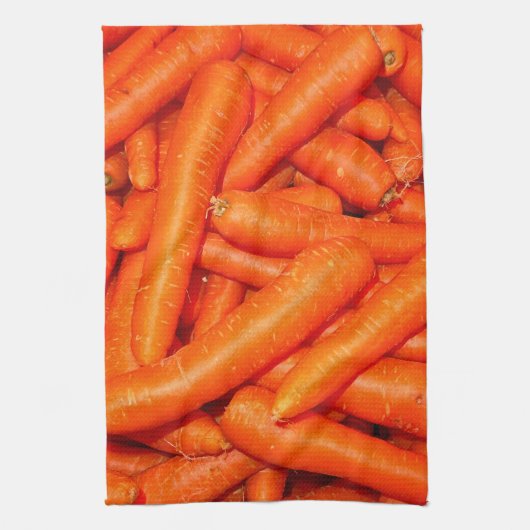 ニンジン キッチンタオル (縦)