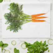 ニンジン キッチンタオル (折り畳み)