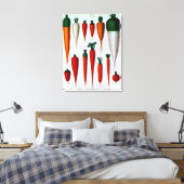 ニンジン キャンバスプリント (インサイチュ (寝室))