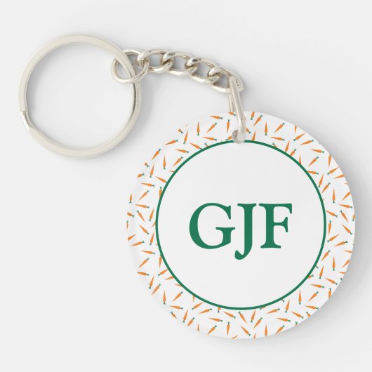 ニンジン！ キーホルダー (正面)