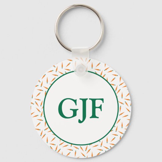 ニンジン！ キーホルダー (正面)