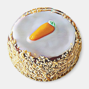 ニンジン・ケーキ日の2月国民の3日の休日 マグネット