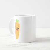 ニンジン コーヒーマグカップ (正面左)
