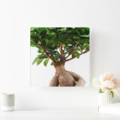 ニンジン スクエア壁時計 (ホーム)