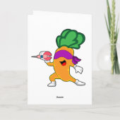 ニンジン ダーツ ダート カード (裏面)