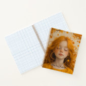 ニンジン・トップ・キッド - パーソナライズド・ファンタジー ノートブック (内部)