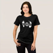 ニンジン・トマト・ナスの3文字モノグラム トライブレンドＴシャツ (正面全面)