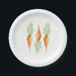 ニンジン・トリオ |ベギスオーガニックズ ペーパープレート<br><div class="desc">バイハニー&樺の木スタジオ</div>