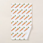 ニンジン バスタオルセット (ハンドタオル)