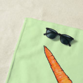 ニンジン ビーチタオル (インサイチュ)