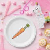 ニンジン ペーパープレート (パーティー)