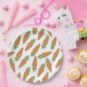 ニンジン ペーパープレート (パーティー)