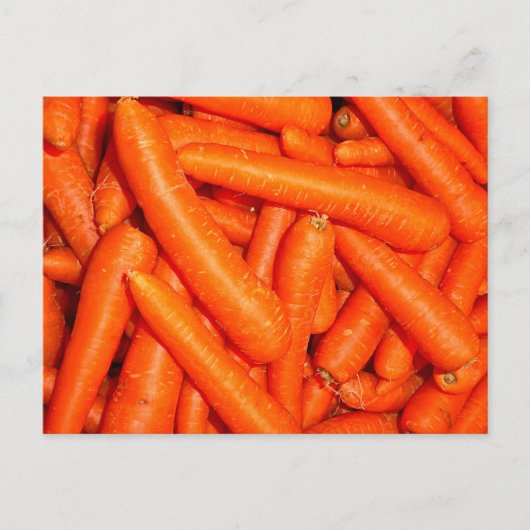 ニンジン ポストカード (正面)