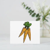 ニンジン ポストカード (スタンド正面)