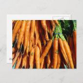 ニンジン ポストカード (正面/裏面)