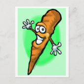 ニンジン ポストカード (正面)