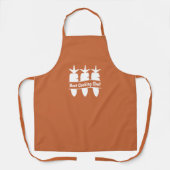 ニンジン・モノグラム エプロン (正面)