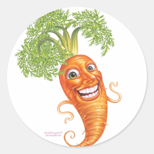 ニンジン ラウンドシール (正面)