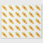 ニンジン ラッピングペーパー (フラット)