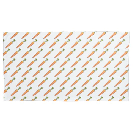 ニンジン 枕カバー (正面)