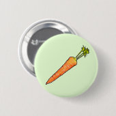 ニンジン 缶バッジ (正面&裏面)