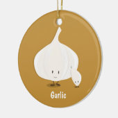 ニンニクおよびクローブのキャラクター|のオーナメント セラミックオーナメント (左)