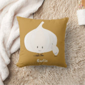 ニンニクおよびクローブのキャラクター|の装飾用クッション クッション (ブランケット)