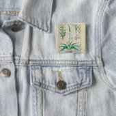 ニンニクおよび他の植物 缶バッジ (インサイチュ)