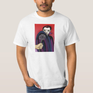 ニンニクが吸血鬼の噛み口から離れる Tシャツ