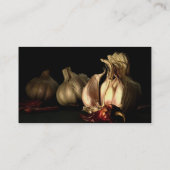 ニンニクと唐辛子 名刺 (裏面)