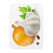 ニンニクと玉ねぎ マグネット (縦)