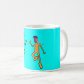 ニンニクのカエルおよび有害なカエルのマグ コーヒーマグカップ (正面右)