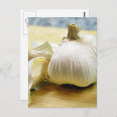 ニンニクのクローブスチルライフ ポストカード (正面/裏面)