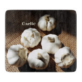 ニンニクのクローブ料理のカスタマイズ カッティングボード (正面)