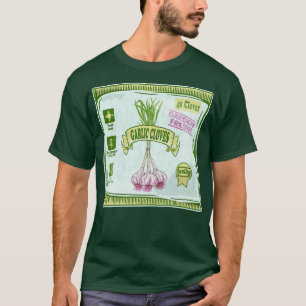 ニンニクのクローブ栽培の野菜 Tシャツ