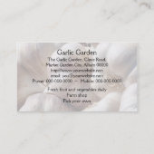 ニンニクの名刺 名刺 (裏面)