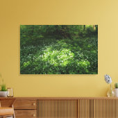 ニンニクの斑点 キャンバスプリント (インサイチュ (リビング))