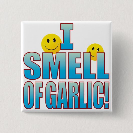 ニンニクの生命Bの臭い 缶バッジ (正面)