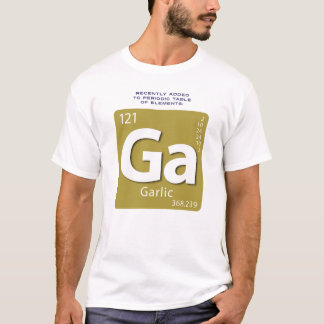 ニンニクの要素のTシャツ Tシャツ